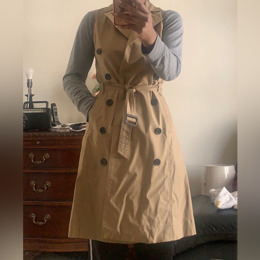 A new day khaki trench vest - Picture 6 of 7